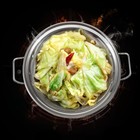 1 Set Edelstahl trockener Topf Nicht-Stall-Kochküche Küche Gadget heißer Topf