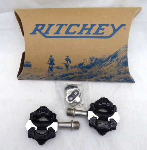 Ritchey WCS XC Pedals - Dual Sided Clipless, Aluminum, 9/16", Black - Picture 1 of 3