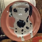 Anthropologie Dog a Day Dalmation in Pink Sally Muir
