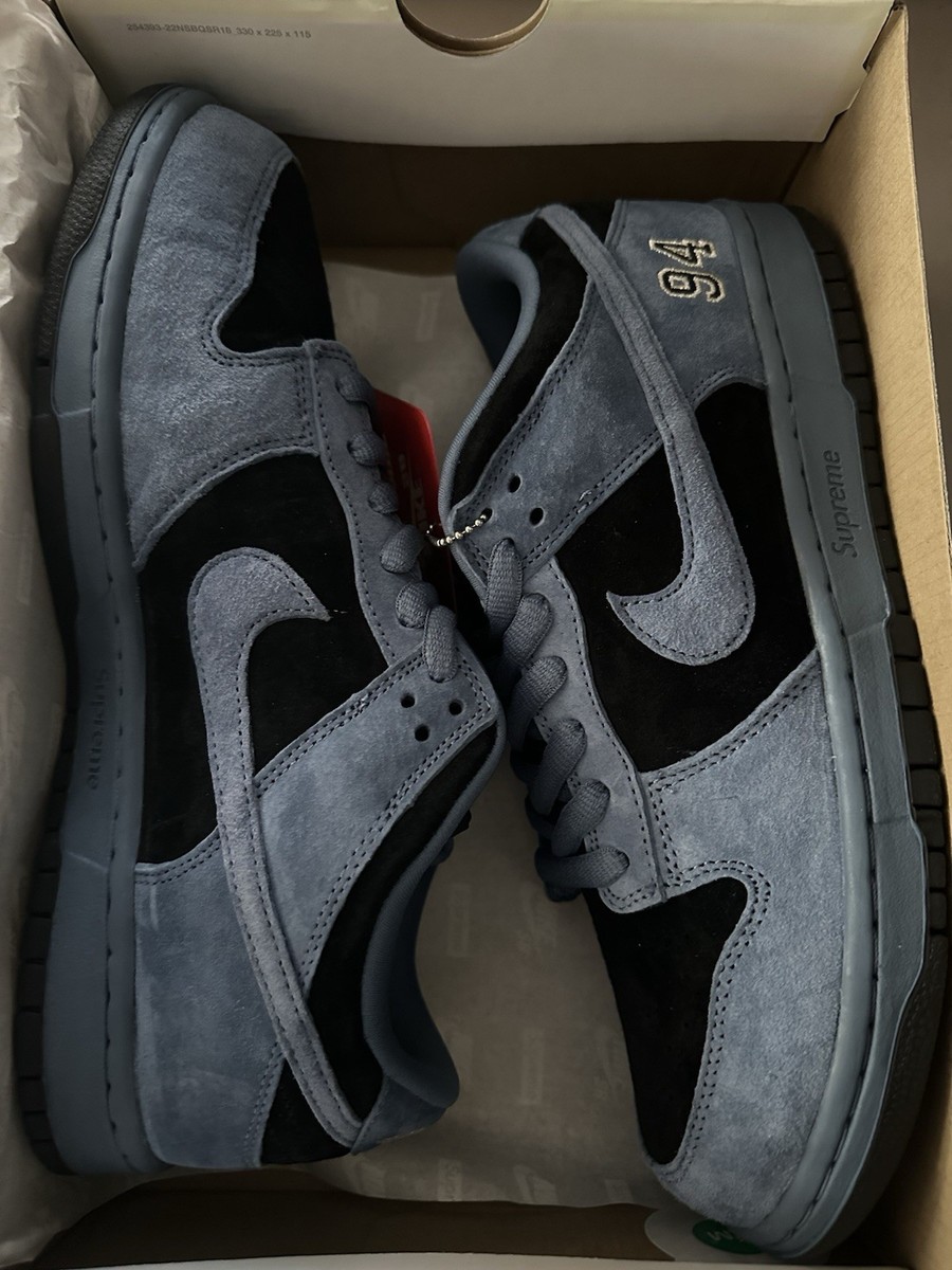 新品　26cm Supreme NIKE SB DUNK LOW OG Nike SB Dunk Low Supreme 94 Ocean Fog Men's - HQ8487-400 - US