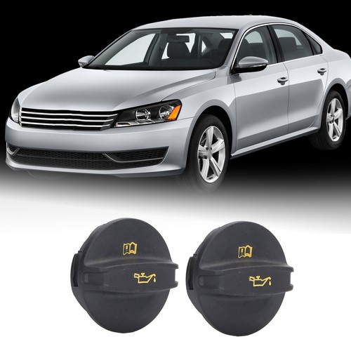 Oil Filler Cap 2Pcs 06K103485A For 1.8L 2.0L Engines 2012‑2017 - Picture 19 of 22