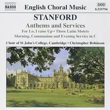Whitton:St Johns:Robinson - STANFORD: Ant... - Whitton:St Johns:Robinson CD 12VG