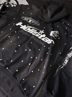 Hellstar Path To Paradise Hoodie 'Black Cotton Graphic Print | eBay