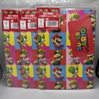 Super Mario Wrapping Paper Gift wrap, 70 x 50cm 2 sheets & 2 tags  3 PACKS TOTAL