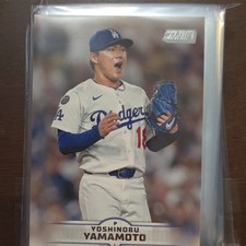 Topps Stadium Club Yoshinobu Yamamoto #184 Los Angeles Dodgers Baseball Card