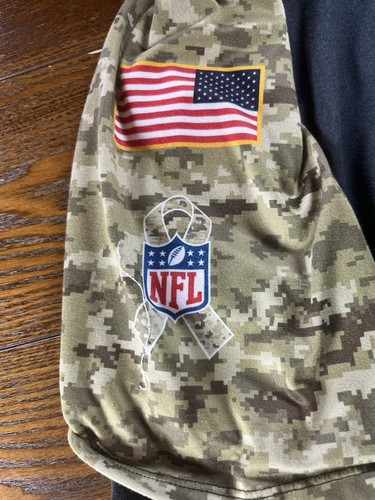 Nike Dri-Fit Miami Dolphins Salute To Service T-Shirt - Large Camouflage Kurzarm - Bild 4 von 9