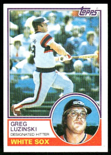 1983 Topps Greg Luzinski #310 Chicago White Sox B - Picture 1 of 2