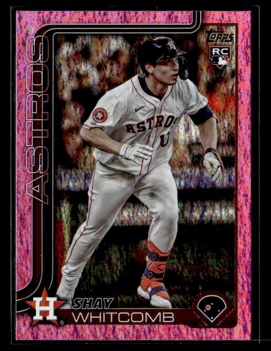 2025 Topps - Pink Holo Foil - #87 Shay Whitcomb