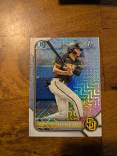 2022 Bowman #BCP-108 James Wood Chrome Prospects Mojo Refractors