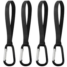 4 Pcs GuoluvSoo Stroller Hooks   Multifunctional Clips for Bags, Diaper Bags