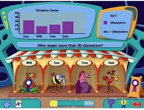 Math Blaster Mission 2 2nd 3rd grade Childrens Educational Software USB tutor - Picture 9 of 10