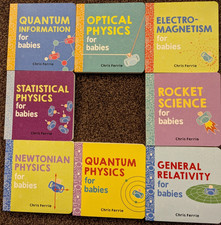 NEW My First Science Library for Babies by Chris Ferrie - 8 Board Book Set / Lot
