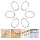 48 Pcs Gardinen Aufhänger Gardinenringe Mit Haken Vorhanghängehaken