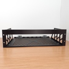 Middle Atlantic 19" Rack Mount With JVC SR-MV45U VCR/DVD Faceplate RSH Shelf