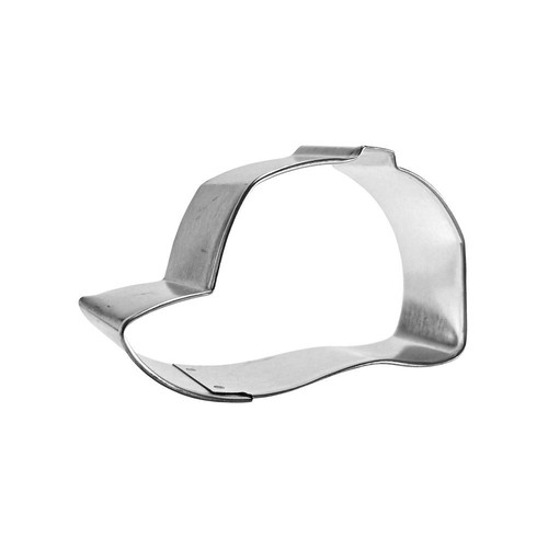 Baseball Hat Cap 3'' Cookie Cutter Construction Hat Metal - Picture 4 of 7