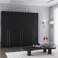 Kleiderschrank  Drehtürenschrank ROSA 6D 230 cm