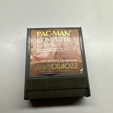 Pac-Man Atari 400/800/XL/XE cartridge only Untested image
