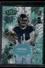 2025 Wild Card Splat Beakers Brick - Teal Shimmer #SBTEA03-CW Cam Ward #/4