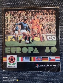 Panini Album European Championship Europe 80 1980 Italy🇮🇹 No Entries Complete Rare Rare⚽