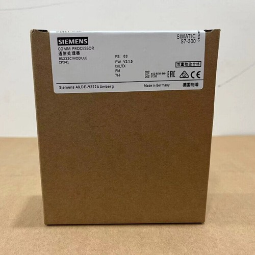 New Siemens SIMATIC S7-300, CP 341 6ES7341-1AH02-0AE0 6ES7 341-1AH02-0AE0 - Imagen 3 de 6
