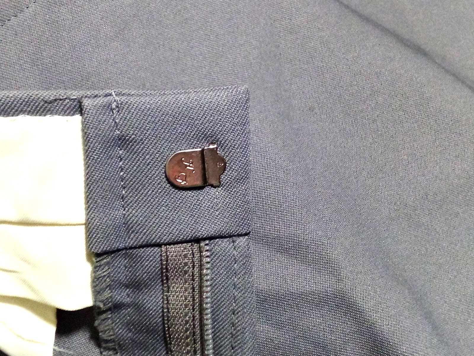 All Seasons Comfort Action Mens Grey Woven Dress Pants W30 L34 Super Stretch