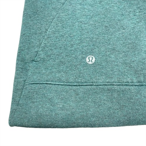 LULULEMON &Go Endeavor Back-Vented Sweatshirt in Heathered Deep Green Size 2 - Picture 8 of 9