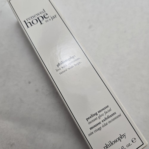 Philosophy Renewed Hope in a Jar PEELING MOUSSE 75 ml/2.5 oz NIB and SEALED - Picture 1 of 5