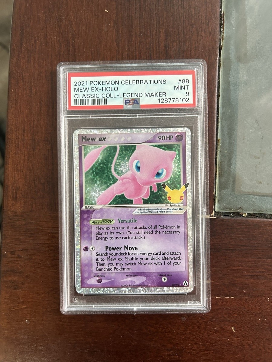 Mew ex 88/92 Celebrations: Classic Collection Holo for sale online