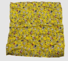 Bar III Men's Yellow Floral Print Pocket Square