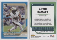 2024 Panini Donruss Optic Aqua Prizm /299 Alvin Kamara #140