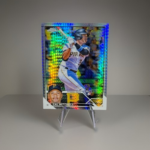 2023 Topps Chrome - Cal Mitchell #108 Prism Refractor (RC) - Picture 1 of 4