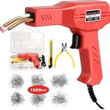 Plastic Welder Kit - Rapid Heating, Multi-Purpose Repair, Includes 1000 Stapl...