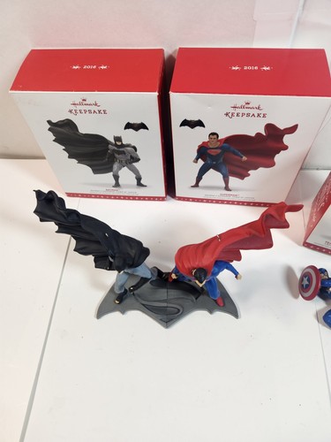 Hallmark Andenken 2016 Ornament Superhelden Super Man Bat Man Captain America - Bild 5 von 14