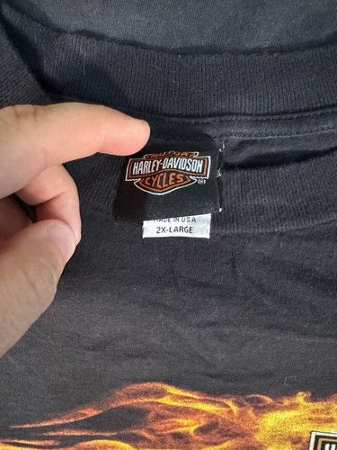 2 Men's Harley Davidson HD shirts lot XXL North Carolina, Mississippi Y2K 2010s - Picture 3 of 10