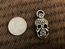 BILL WALL LEATHER ZIPPER PULL PENDANT