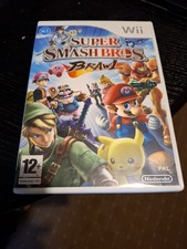 Super Smash Bros. Brawl (Nintendo Wii, 2008) With Manual VGC PAL Release 