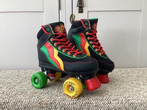 Rio Roller Boots/ Skates Junior Girls Size 2 - Picture 2 of 16