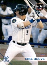 2024 Biloxi Shuckers Choice #4 Mike Boeve Hastings Nebraska NE NM Baseball Card
