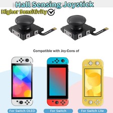 Hall Sensing Joystick No Drifting Hall Thumbstick Higher Sensitivity