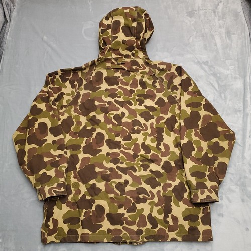 Vintage Gamehide Jacket Mens Large Duck Camo Water Proof Hooded Hunting Parka - Picture 7 of 10