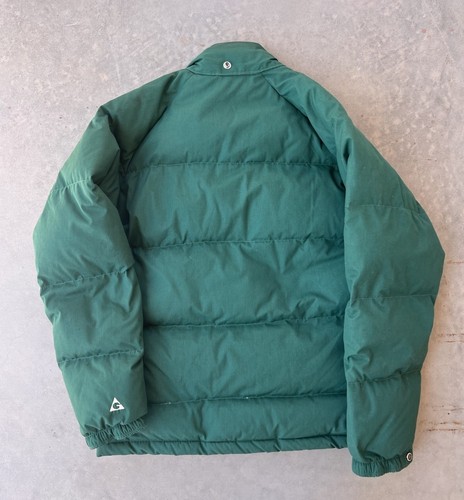Vintage Gerry Jacket Size Medium 60s Green Goose Down Puffer Coat Ski Wear - Picture 2 of 20
