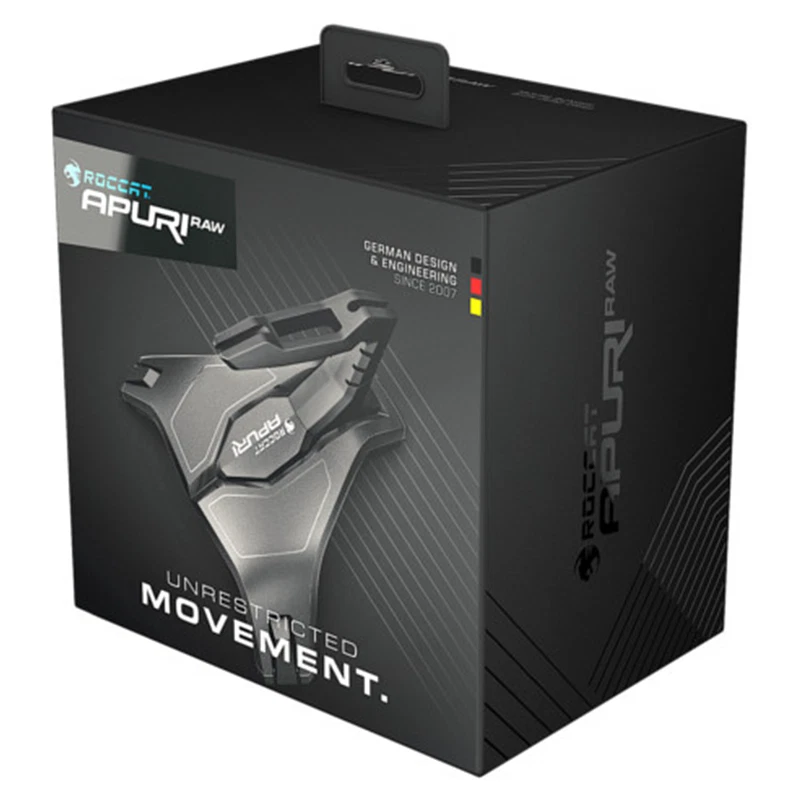 Roccat Apuri Raw - Gaming Maus Bungee mit Zero Drag, Stabilität durch Gewichte u - Bild 3 von 3