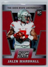 2016 Panini Prizm Collegiate Draft Picks #198 Jalin Marshall Prizms Red