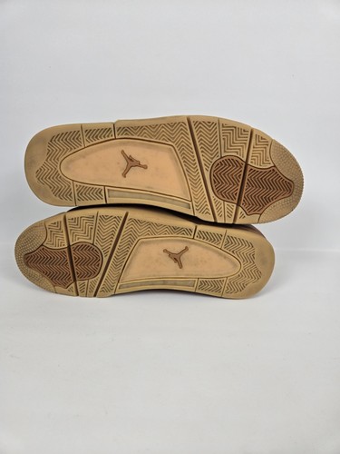 Air Jordan 4 Retro Premium Wheat (Ginger) pre-owned size 13 no box some flaws - Picture 7 of 19