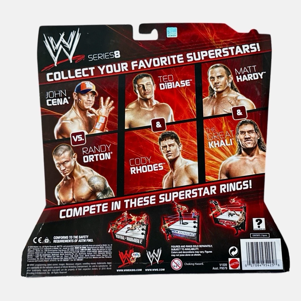 WWE 泰德·迪比亚斯 (TED DIBIASE) 和科迪·罗兹 (CODY RHODES) 与 JSA COA RARE 签约 SUPREME TEAMS 2 PACK — 第 2/3 张图片