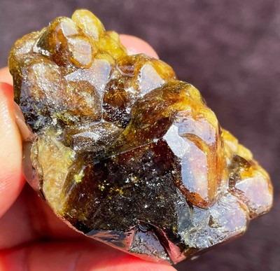 81.2g New Find Rare 100% Natural Smoky Gem Axinite Crystal Specimen ia7894