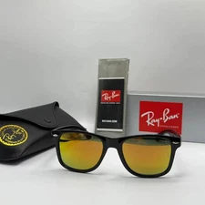 Ray-Ban Wayfarer 2140 Classic Sunglasses 56mm Resin Lenses Black Frame
