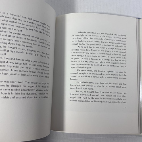 Jonathan Livingston Seagull Richard Bach 1970 HC DJ Russell Munson Fable Self - Picture 7 of 8
