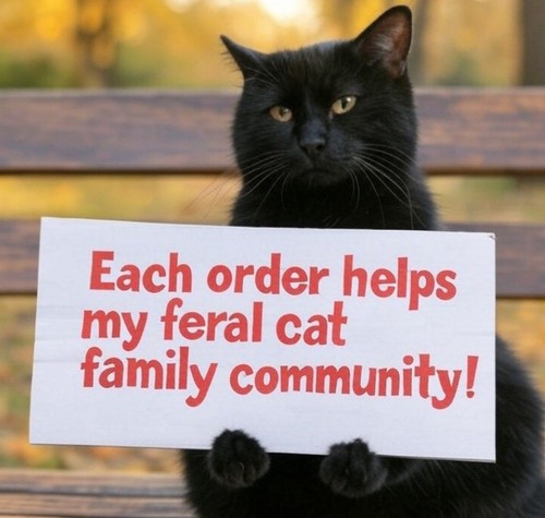 Halloween schwarze Katze Schild Metalldose 8x12 Kürbis Hexenhut Herbst rustikal Wanddeko - Bild 10 von 13