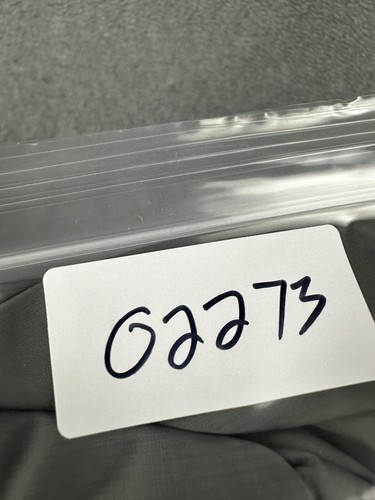 L.L.Bean Vest Mens 2XL Gray Olive Goose Down Puffer Fleece Lined Zip Snap Front - Picture 13 of 13